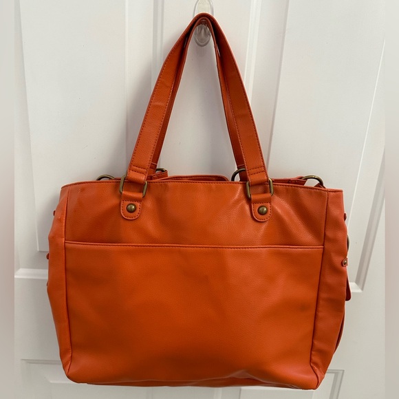 Hollywood Intuition by Jaye Hersh Orange Handbag - Picture 5 of 10